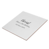 Cheers 21. Geburtstag hinzufügen Namensdatum einfa Fliese (Seite)