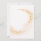 Cheers 30th Birthday Pink Gold Champagne Einladung (Rückseite)