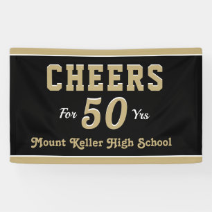 Cheers 50 Jahre Wiedersehen-Banner Banner