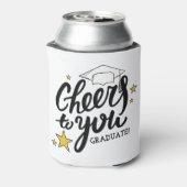 Cheers Abschluss Graphics Best Graduation Party Dosenkühler (Kanne Rückseite)
