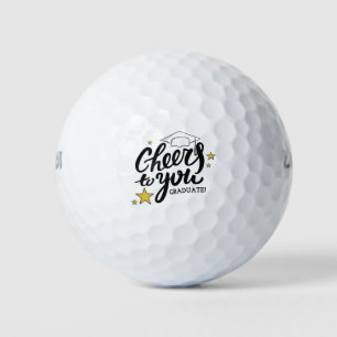 Cheers Abschluss Graphics Best Graduation Party Golfball