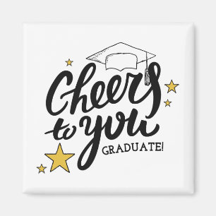 Cheers Abschluss Graphics Best Graduation Party Magnet