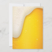 Cheers And Beers 30th Birthday Einladung (Rückseite)