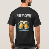 Cheers and Beers 32 Years Birthday Brew Crew T-Shirt (Rückseite)