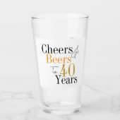Cheers and Bers 40. Glas (Vorderseite)
