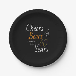 Cheers and Bers 40. Pappteller