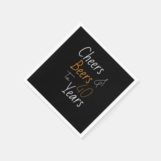 Cheers and Bers 40. Serviette (Ecke)