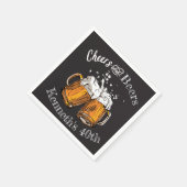 Cheers and Bers 60. 40. 50. 30. 21. Serviette (Ecke)