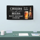 Cheers and Bers Birthday Banner (Messe)