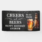 Cheers and Bers Birthday Banner (Horizontal)