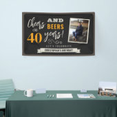 Cheers and Bers Birthday Foto Banner 3x5 (Messeveranstaltung)