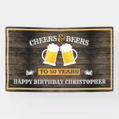 Cheers and Bers Happy Birthday Banner (Horizontal)