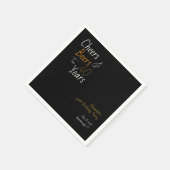 Cheers and Bers Personalisiert 40. Geburtstag Serviette (Ecke)