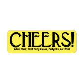 Cheers Art Deco Yellow (Vorne)