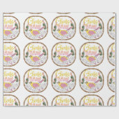 CHEERS BAM BIRD Wrapping Paper Mahjong Niedlich! Geschenkpapier (Flach)