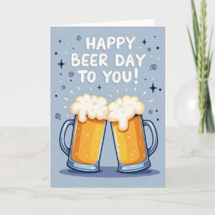 Cheers Beer Tag Grafikkarte Karte