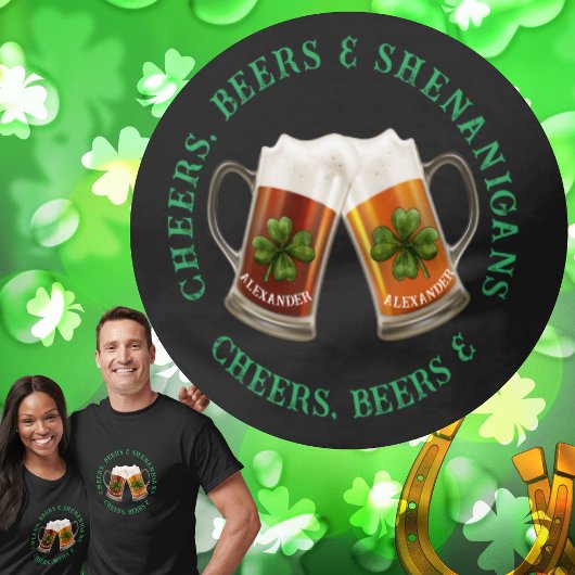 Cheers Beers Shenanigans T-Shirt