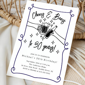 Cheers & Bers Einladung zum Geburtstag