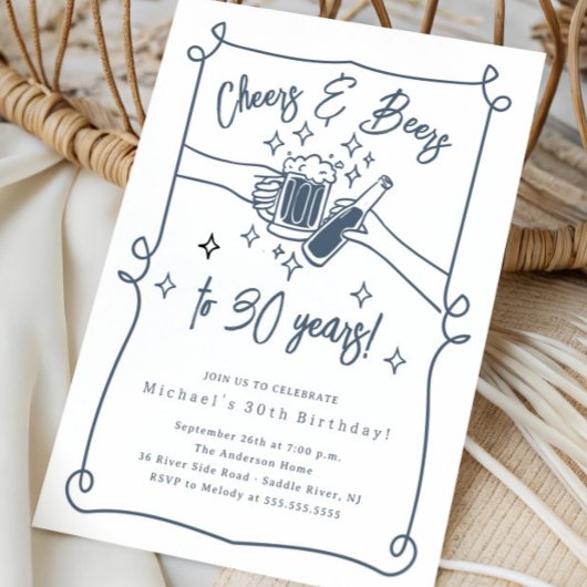 Cheers & Bers Einladung zum Geburtstag