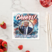 Cheer's bis 4 weitere Jahre Einweihung Party Napki Serviette (Beispiel)