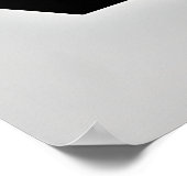 CHEERS Bold Blue Text Poster - Retro Pop Style (Ecke)