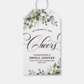 Cheers Brautparty Vielen Dank für Ihr Interesse an Geschenkanhänger (Vorderseite)