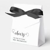 Cheers Brito be Wedding Event Geschenkschachtel (Vorderseite)