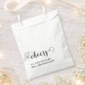 Cheers Brito be Wedding Event Geschenktütchen (Ausgeschnitten)