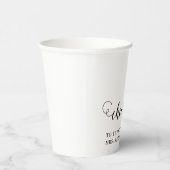 Cheers Brito be Wedding Event Pappbecher (Rechts)