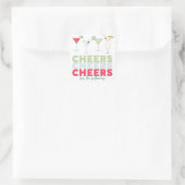 Cheers Cheers Cocktail Sticker (Tasche)
