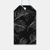 Cheers Chic Script Letters Gastgeschenke Hochzeit  Geschenkanhänger (Rückseite)