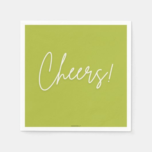 Cheers Cocktail Napkin Serviette (Vorderseite)