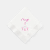 Cheers Cocktail Party Serviette (Ecke)