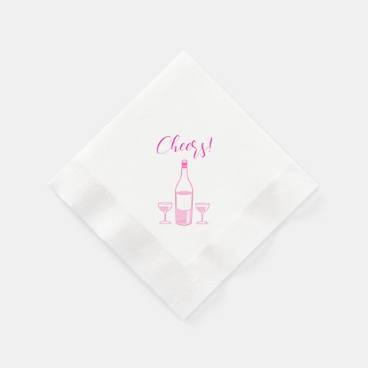 Cheers Cocktail Party Serviette (Ecke)