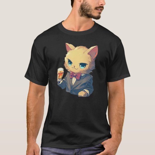 Cheers Cool Cat T-Shirt (Vorderseite)