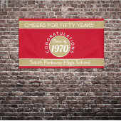 CHEERS CUSTOM 50 Yr Wiedersehen-Banner Banner