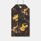 Cheers Dark Elegant Burgundy Obsttrauben Geburtsta Geschenkanhänger (Rückseite)