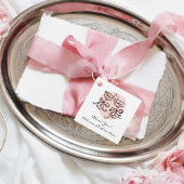 Cheers Doodle Modern Vielen Dank Geschenkanhänger