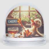 CHEERS Duck Schneekugeln (Vorderseite)