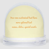 CHEERS Duck Schneekugeln (Rückseite)