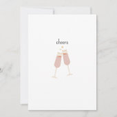 Cheers! Einladung zum Feiern  (Vorderseite)