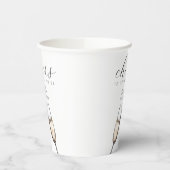 Cheers Elegant Bubbly Champange Brautparty Pappbecher (Links)