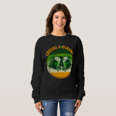Cheers f ckers St Paddy s inapproprte St Patricks Sweatshirt (Vorne ganz)