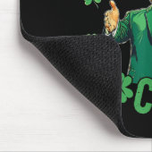 Cheers F.ckers St Patricks Day Funny Beer Drinken Mousepad (Ecke)