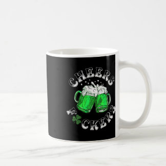 Cheers Fckers St Patricks Day Funny Drink Beer Kaffeetasse