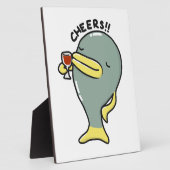 Cheers Fish Tabletop Plaque mit Easel Fotoplatte (Seite)