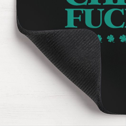 Cheers Forers Funny St Patrick's Day Drinking Shir Mousepad (Ecke)