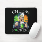 Cheers Forers St Patricks Day Funny Beer Drinks Mousepad (Mit Mouse)