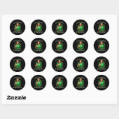 Cheers Forers St Patricks Day Funny Beer Drinks Runder Aufkleber (Blatt)