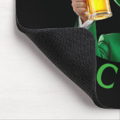 Cheers Forers St Patricks Funny Trump Leprechaun B Mousepad (Ecke)